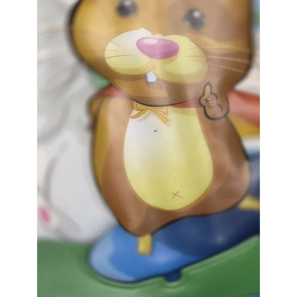 Zhu Zhu Pets Insulated Lunch Box Blue Kids Lunch Bag Hamster Cartoon